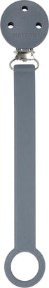 NATTOU Fopspeenhouder silicone - d.grijs