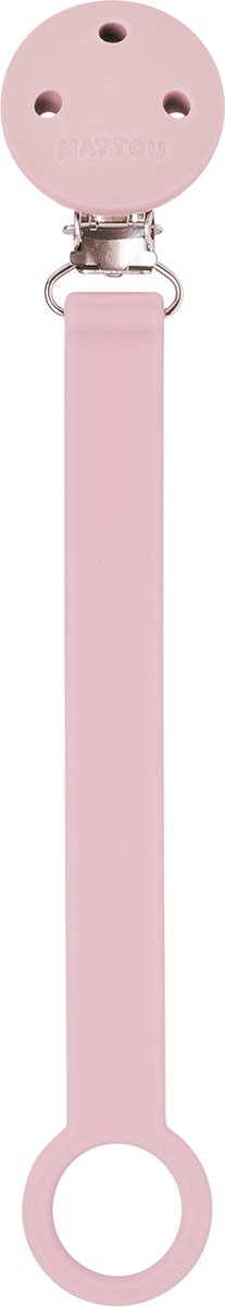 NATTOU Fopspeenhouder silicone - roze