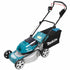 MAKITA accu grasmaaier 46cm 2x18V-5.0AH 2 accu, duo snellader