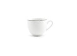 BONBISTRO Basic - Mokkakop 10cl - black rim - wit