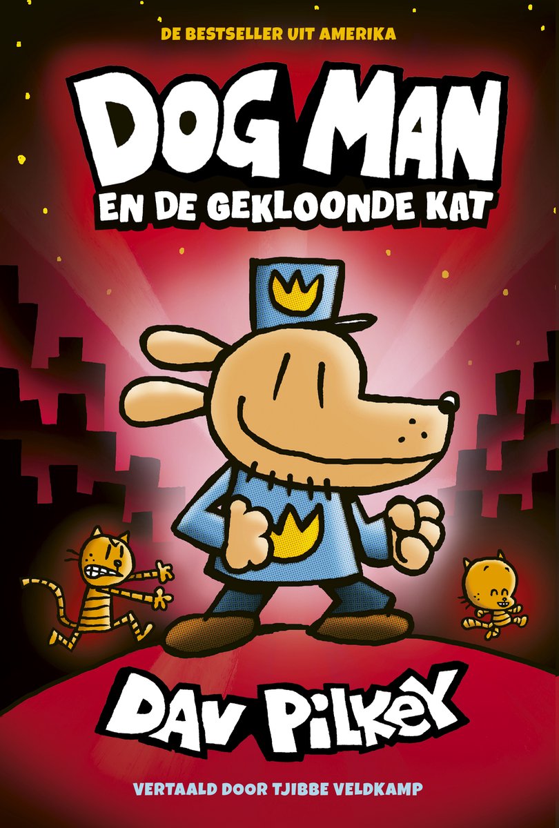 Dog Man en de gekloonde kat - Dav Pilkey