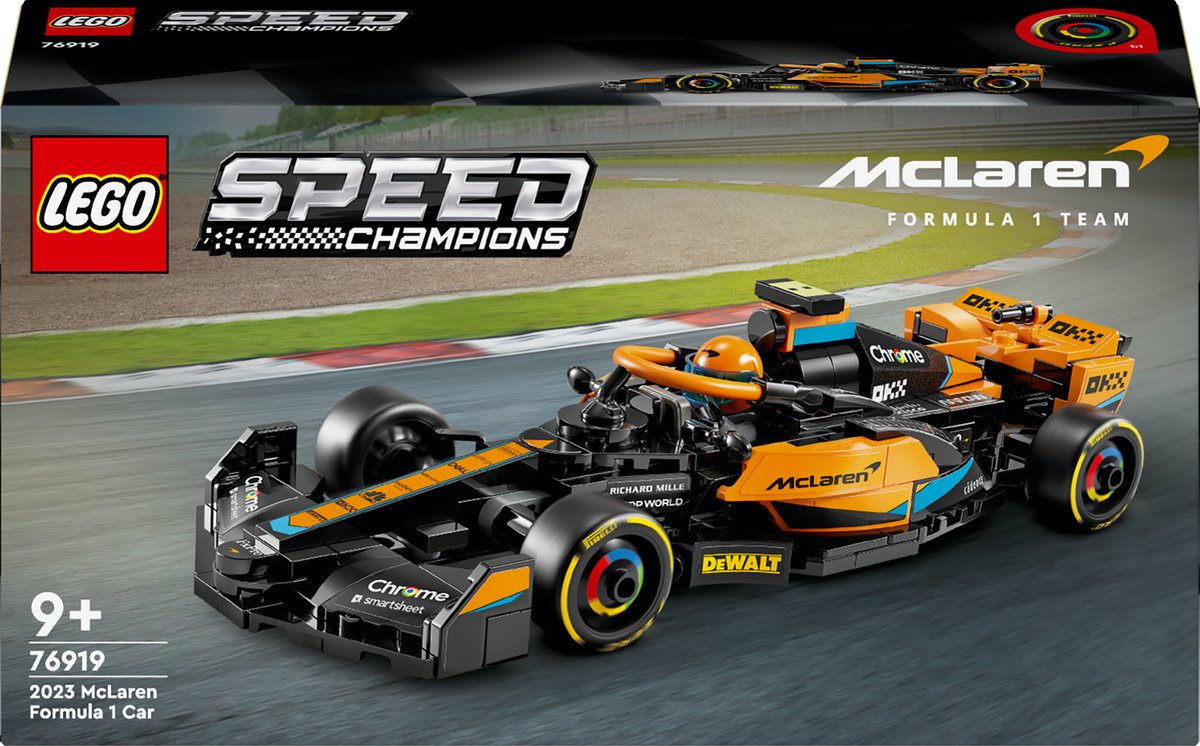 LEGO Speed Champions 76919 McLaren Formule 1 racewagen 2023