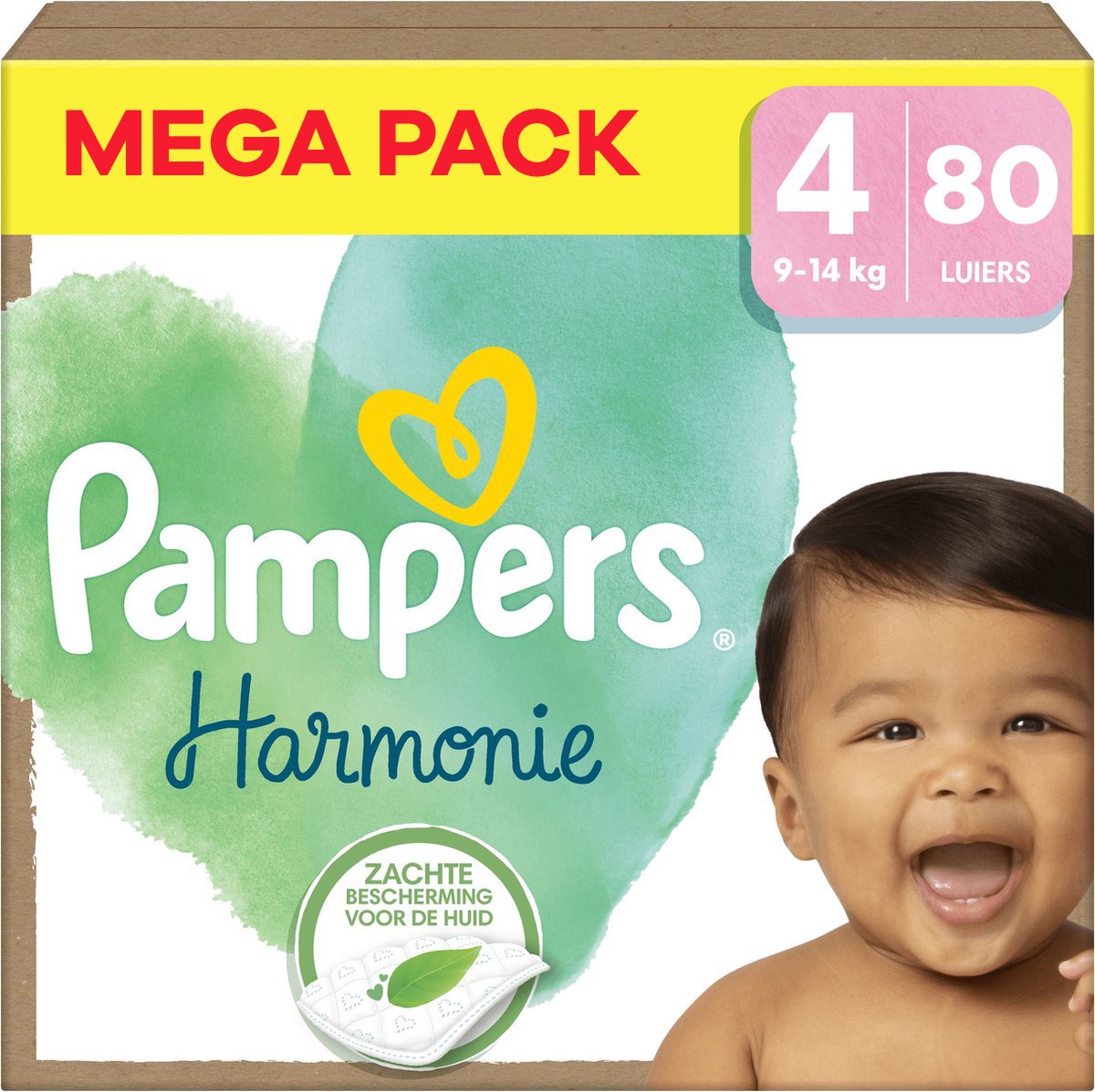 PAMPERS Harmonie maat 4 - 80st.