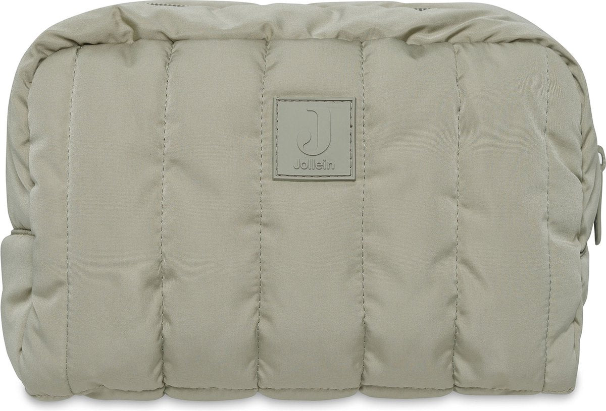 JOLLEIN etui puffed - olijf groen