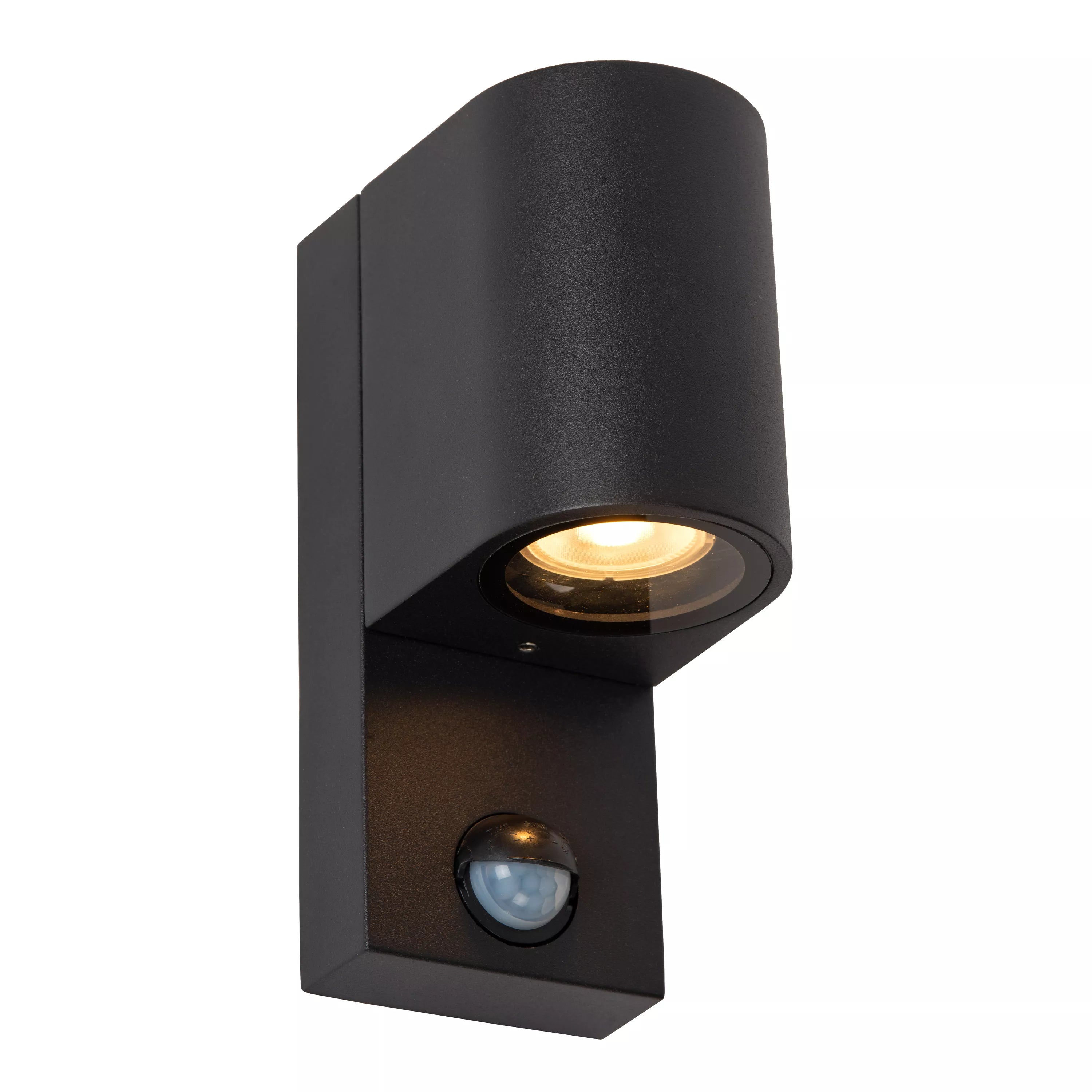 Lucide - ZARO IR wandspot buiten zwart 1XGU10 7W IP65