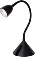 Lucide - MILO Bureaulamp zwart D12.8CM LED 3.2W 3000K