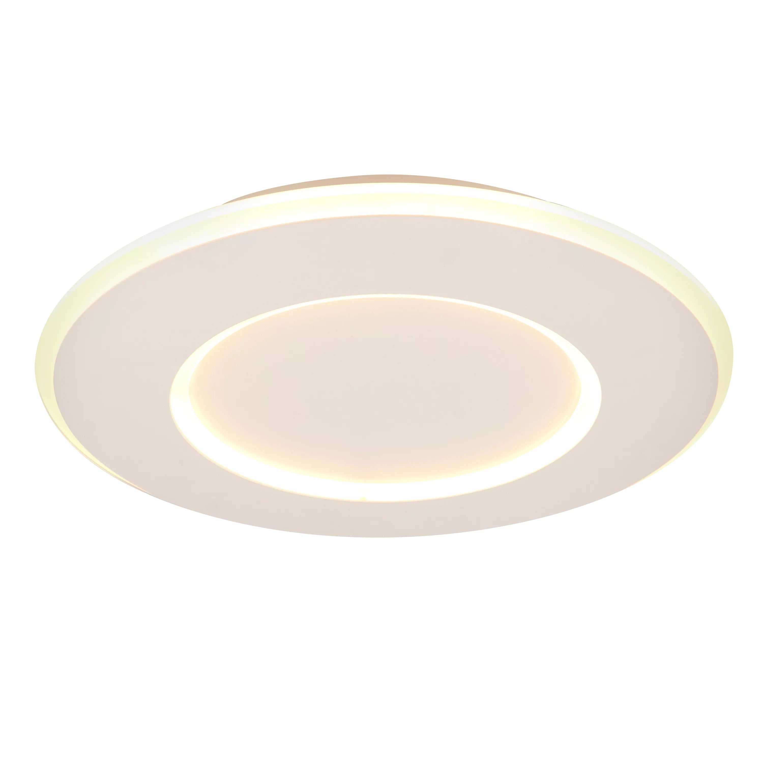Lucide - AXELLE Plafonniere wit 39.6CM vierkant LED dimb. 24W 2700K