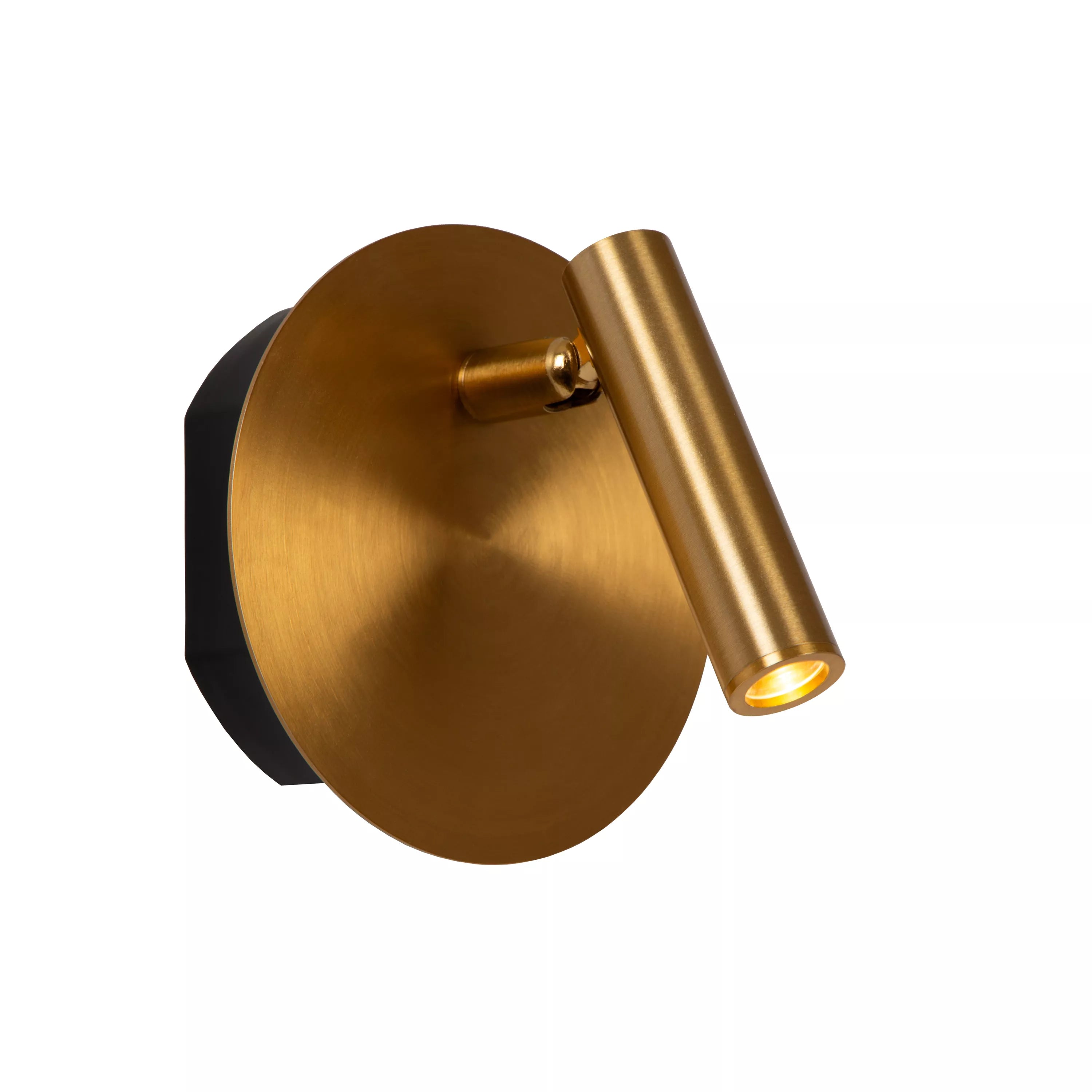 Lucide - JOLIJN Bedlamp - mat goud D10.2 cm 2W 3000K