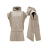 UNIQUE Beach poncho - 80x100cm - stone 8601078STONE