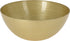 Schaal in glas - dia 28cm - goud kleur