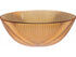 Schaal in glas - 21cm - amber