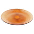 Bord in glas - 32cm - amber
