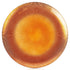 Bord in glas - 32cm - amber