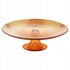 Taartplateau op voet 28cm - amber