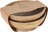 Schalen 16cm 2st.- hout naturel A53540560