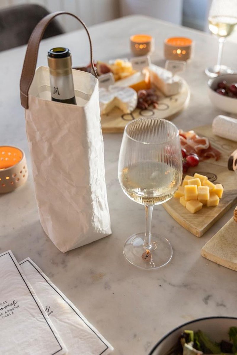 JENS LIVING Koeltas fles - wit