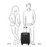 SAMSONITE Upscape spinner 55/20 exp easy access climbing ivy
