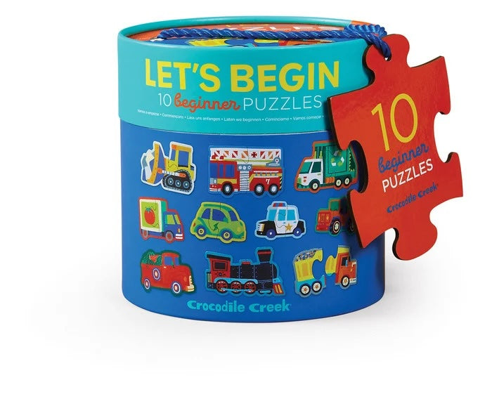 CROCODILE CREEK Laten we beginnen puzzel 2dlg - Voertuigen