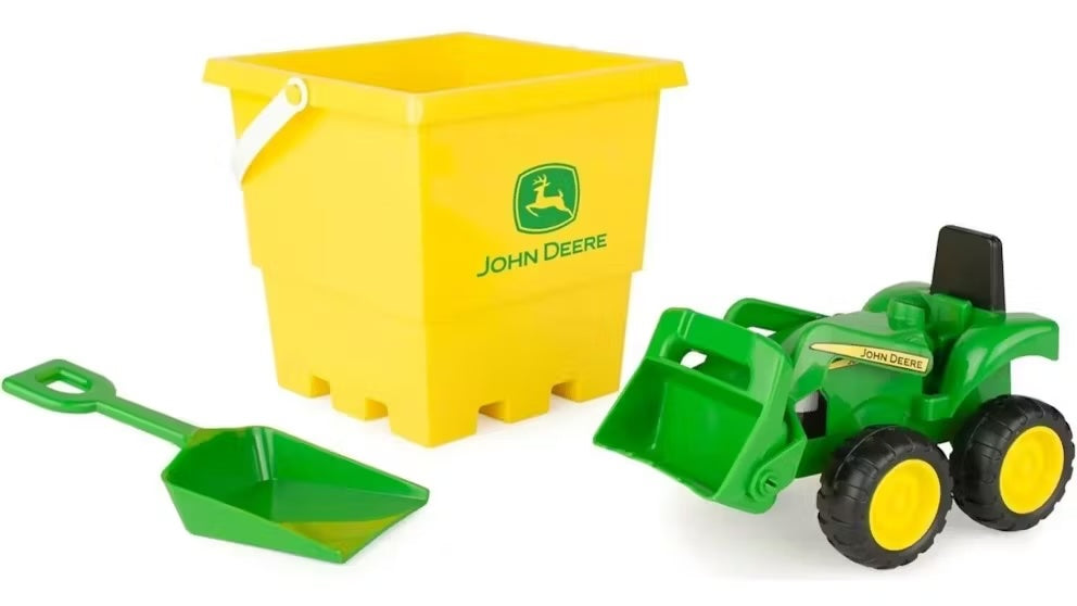 TOMY Zandbakset emmer en kiepwagen