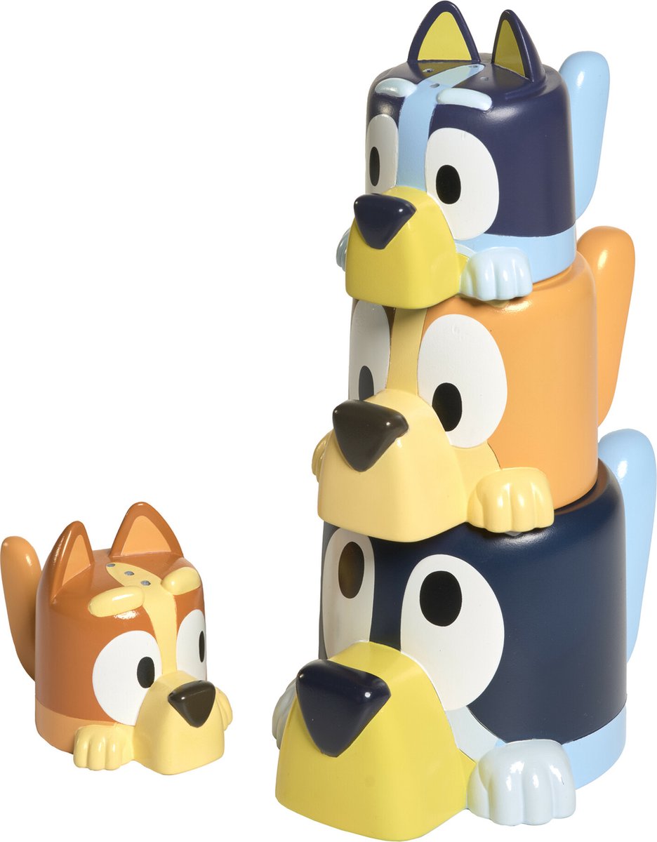 TOMY Nestbekers Bluey familie