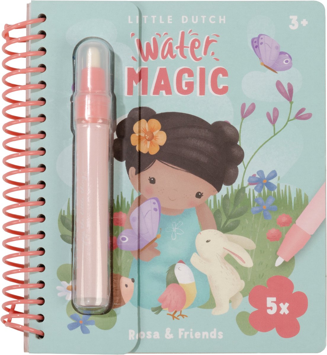 LITTLE DUTCH Water magic boek - Rosa & friends