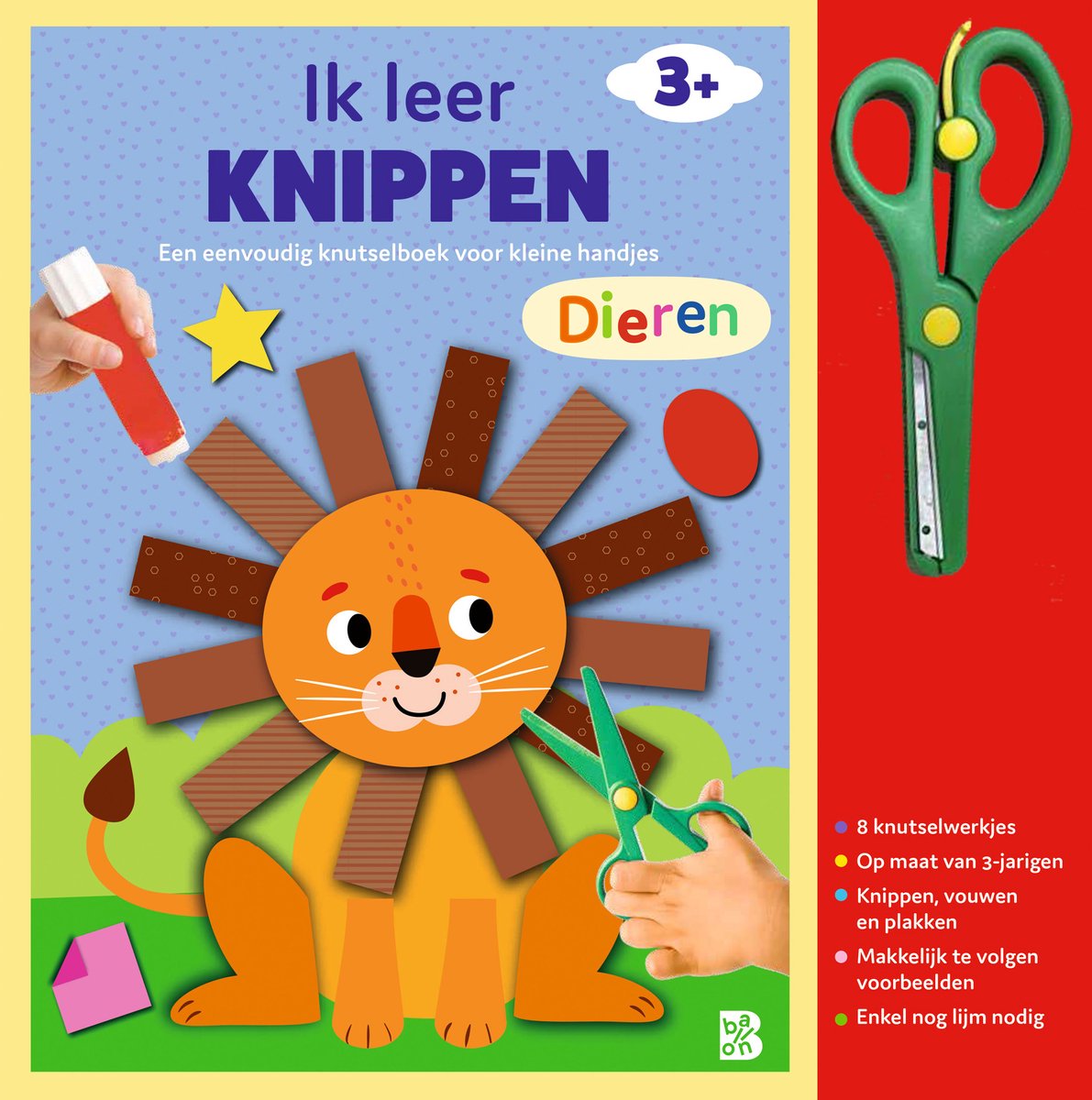Ik leer knippen met schaartje - Dieren met schaar