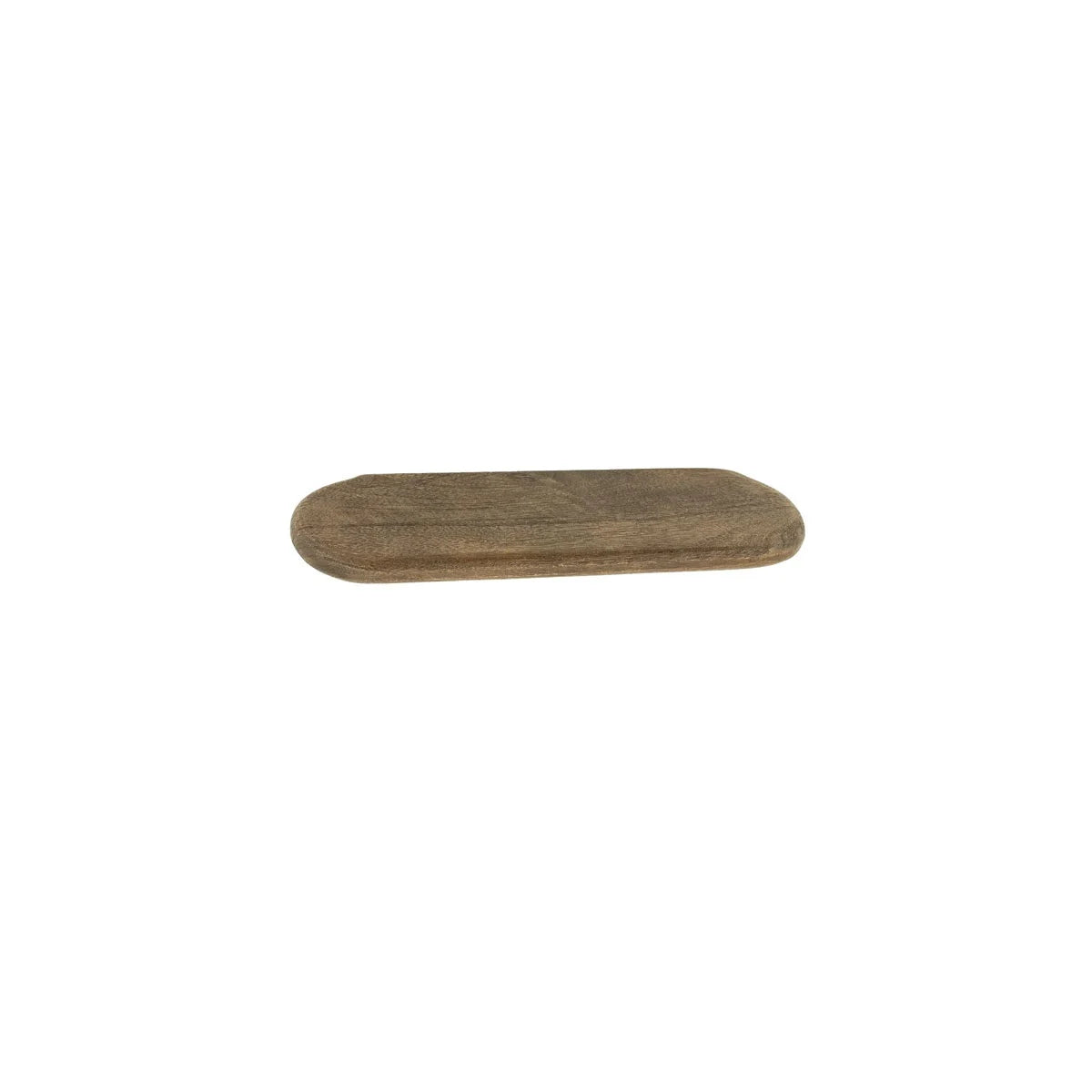BY BOO Tre I wandplank - 49x15cm - bruin zwevend plankje mooi rond afgerond