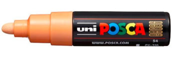 POSCA Stift breed 4.5/5.5mm - zalmroze (conische punt)