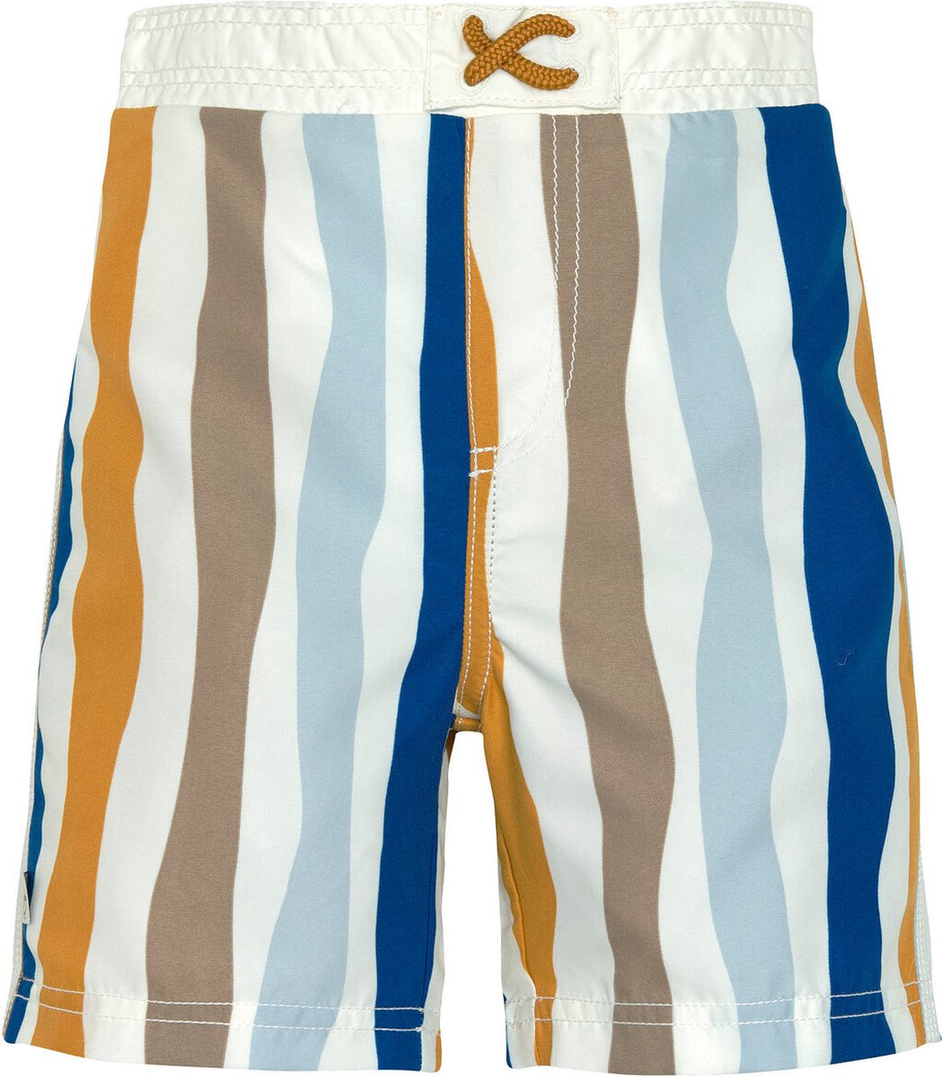 LASSIG Zwemshort - waves blue/ nature - 92