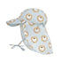 LASSIG zonnehoed met flap - lion powder blue - 46/49