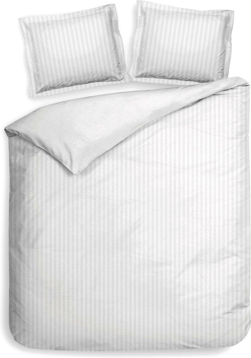 HECKETTLANE Banda dekbedovertrek - 240x220cm - wit