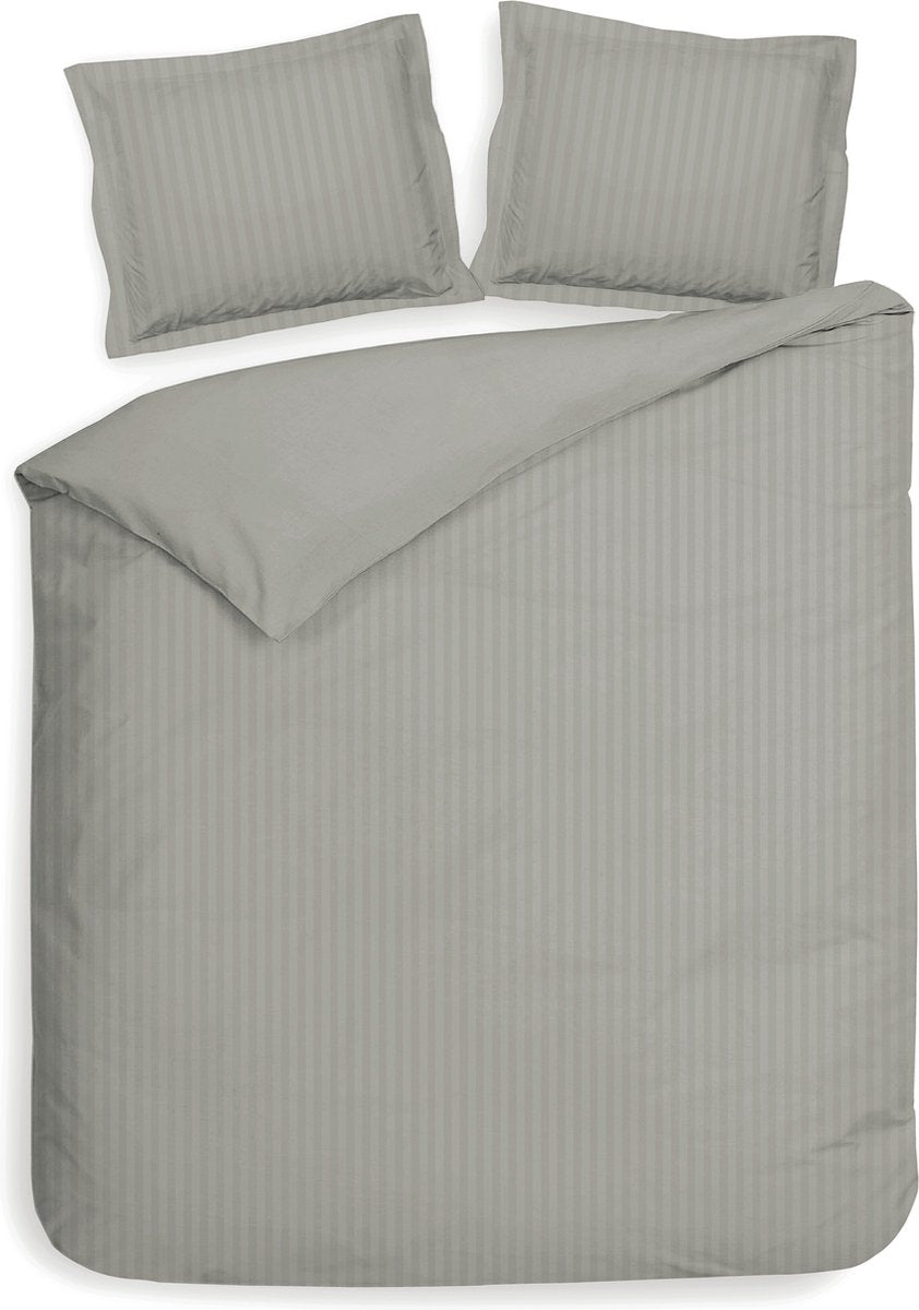 HECKETTLANE Banda dekbedovertrek - 240x 220cm - cloud grey
