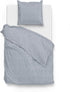 ZOHOME Lino dekbedovertrek - 140x220cm - denim