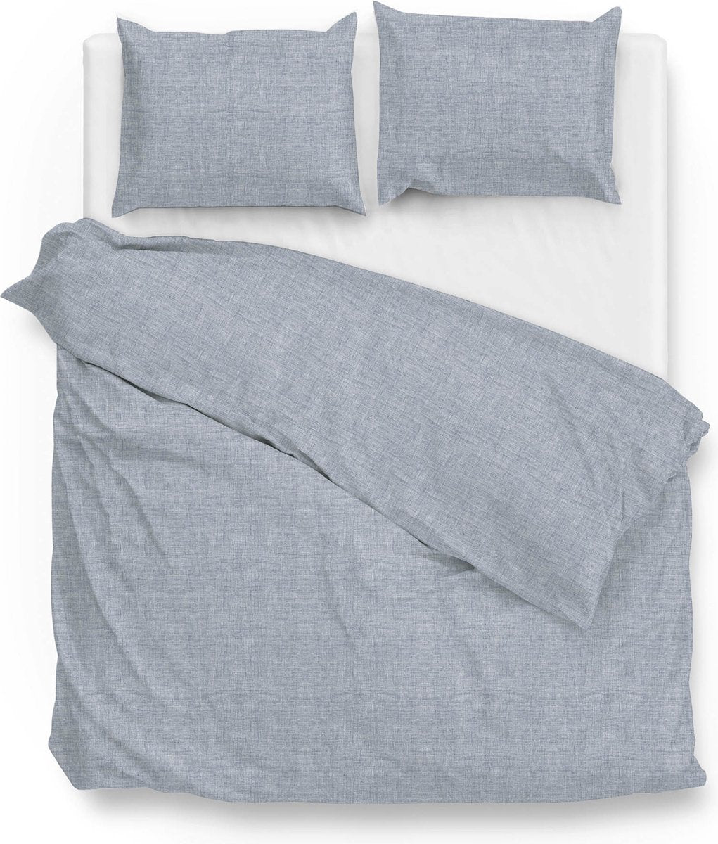 ZOHOME Lino dekbedovertrek - 260x220cm - denim
