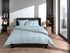 ZOHOME Lino dekbedovertrek - 260x220cm - mint green
