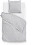 ZOHOME Lino dekbedovertrek - 140x220cm - dove grey