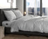 ZOHOME Lino dekbedovertrek - 200x220cm - dove grey