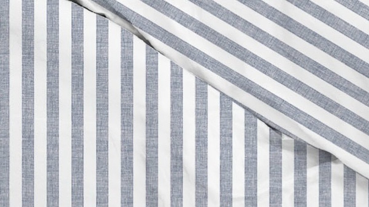 ZOHOME Banda di Lino dekbedovertrek - 240x220cm - denim
