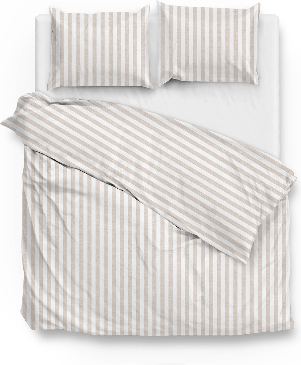 ZOHOME Banda di Lino dekbedovertrek - 260x220cm - sandy beige