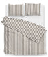 ZOHOME Banda di Lino dekbedovertrek - 200x220cm - palm taupe