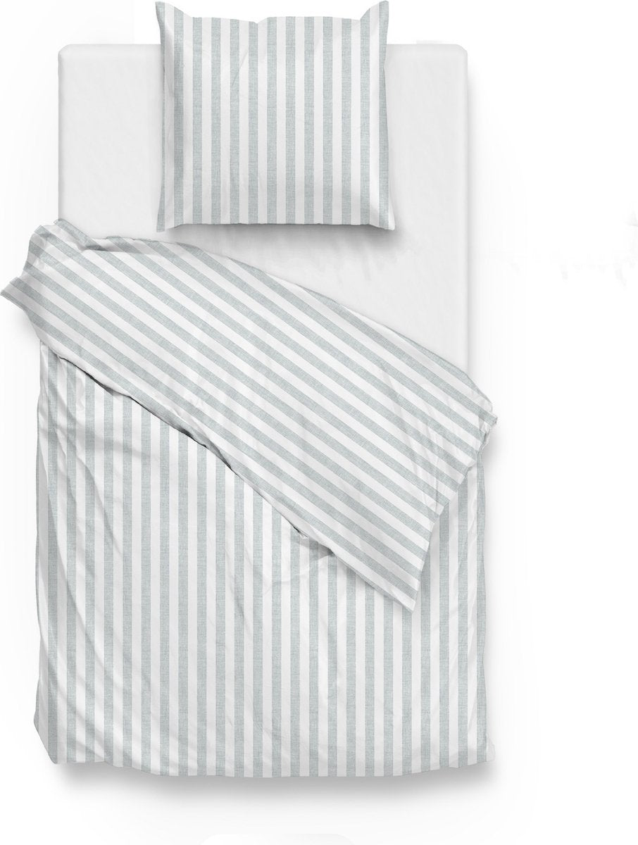 ZOHOME Banda di Lino dekbedovertrek - 140x220cm - mint green
