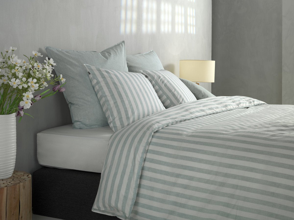 ZOHOME Banda di Lino dekbedovertrek - 240x220cm - mint green