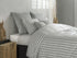 ZOHOME Banda di Lino dekbedovertrek - 200x220cm - dove grey
