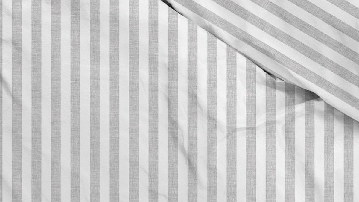 ZOHOME Banda di Lino dekbedovertrek - 240x220cm - dove grey