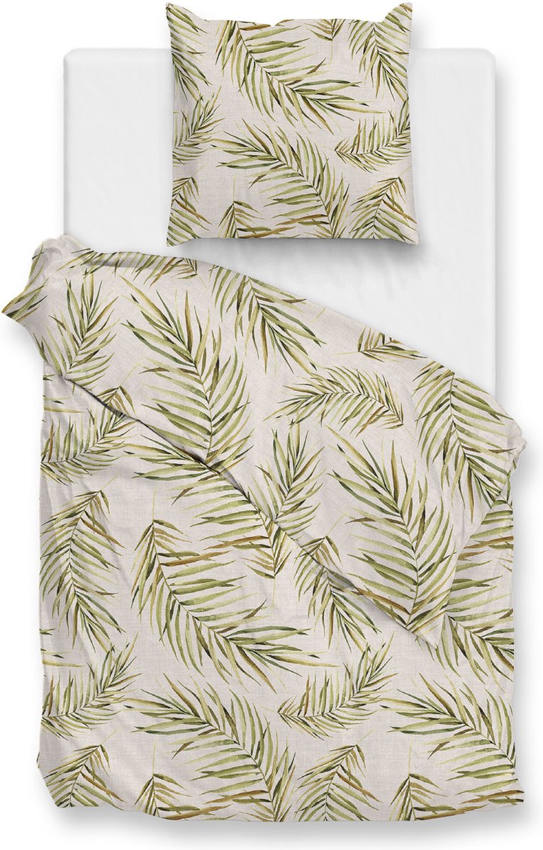 ZOHOME Palma dekbedovertrek - 140x220cm- beige