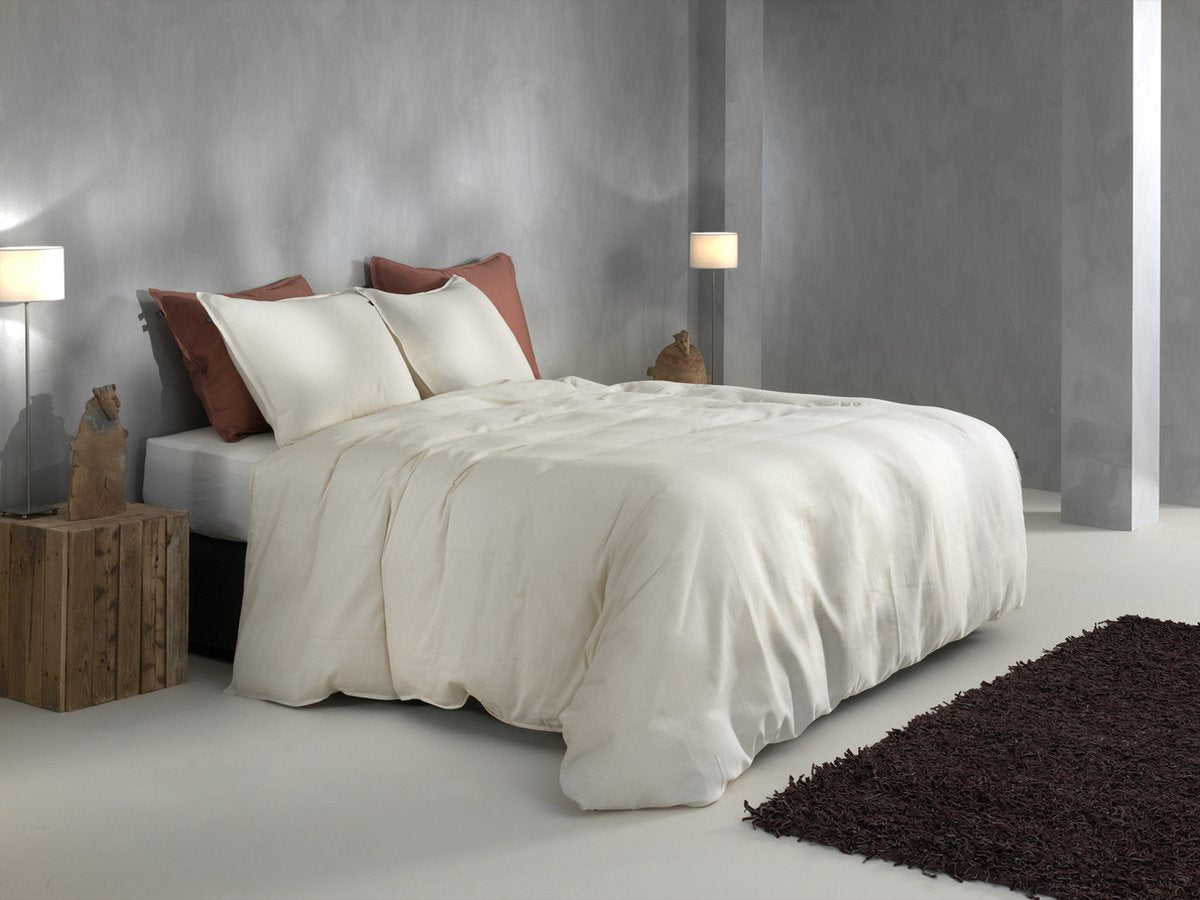 ZOHOME Satinado dekbedovertrek - 240x220cm - off-white