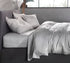ZOHOME Satinado dekbedovertrek - 200x220cm - ash grey