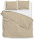 ZOHOME Fiori di satinado dekbedovertrek- 240x220cm - forest sand