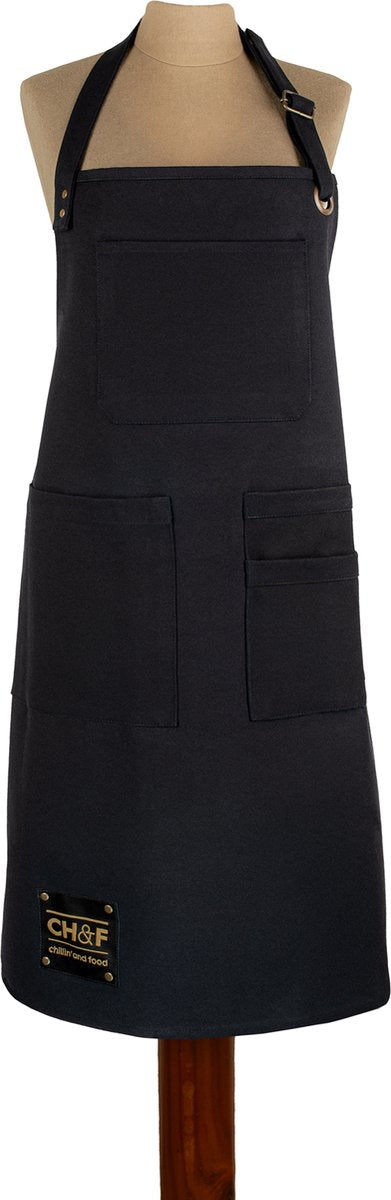 CHEF Schort 70x90cm - BBQ cumin