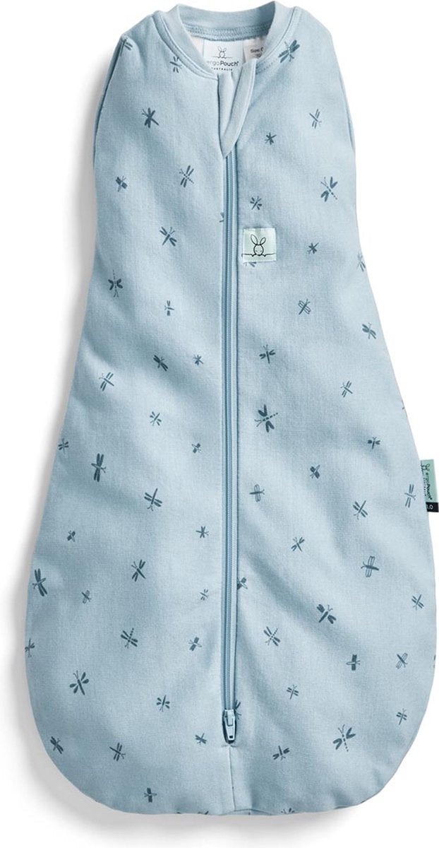 ERGOPOUCH Cocoon inbaker slaapzak TOG 0.2 - dragonflies - 0/3m